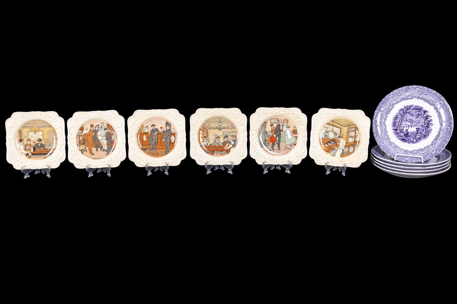 Transferware & Vintage Crown Ducal Plates (1 of 16)