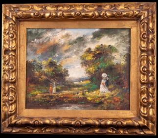 Impasto Oil on Board, Signed