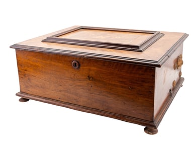 Large Polyphon Music Box, 19th C