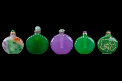 Chinese Jade Snuff Bottles