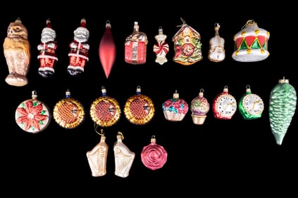 European Glass Ornaments