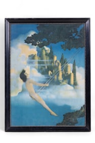 Chromiolithograph, After Maxfield Parrish
