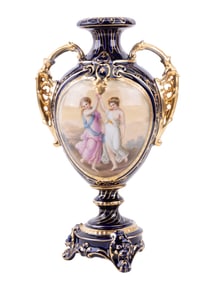 Royal Rudolstadt German Porcelain Vase
