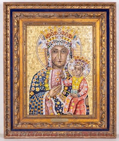 Mosaic Icon of Black Madonna of Czestochowa