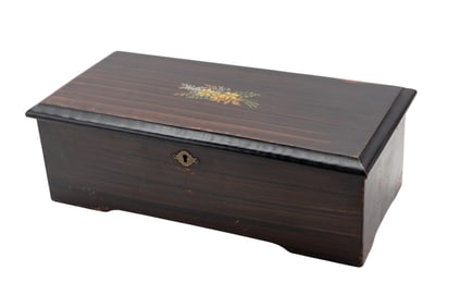 Antique Swiss Cylinder Music Box