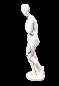 Marble Statue of Venus Italica ~3.5' H