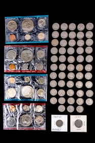 55 Buffalo Nickels, 1977 Uncirculated Coins