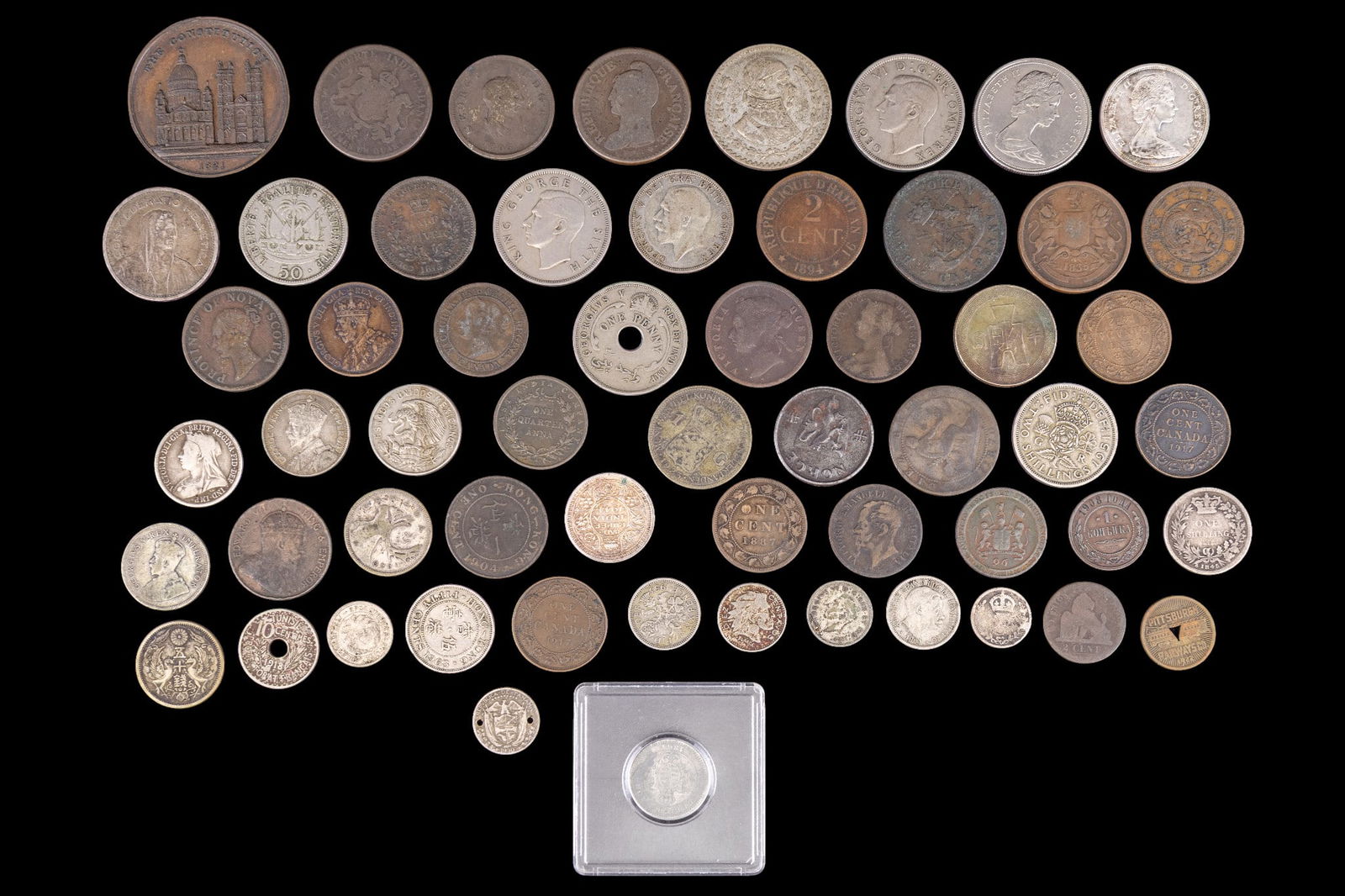 World and U.S. Coin Grouping from 19th-20th C (1 of 10)