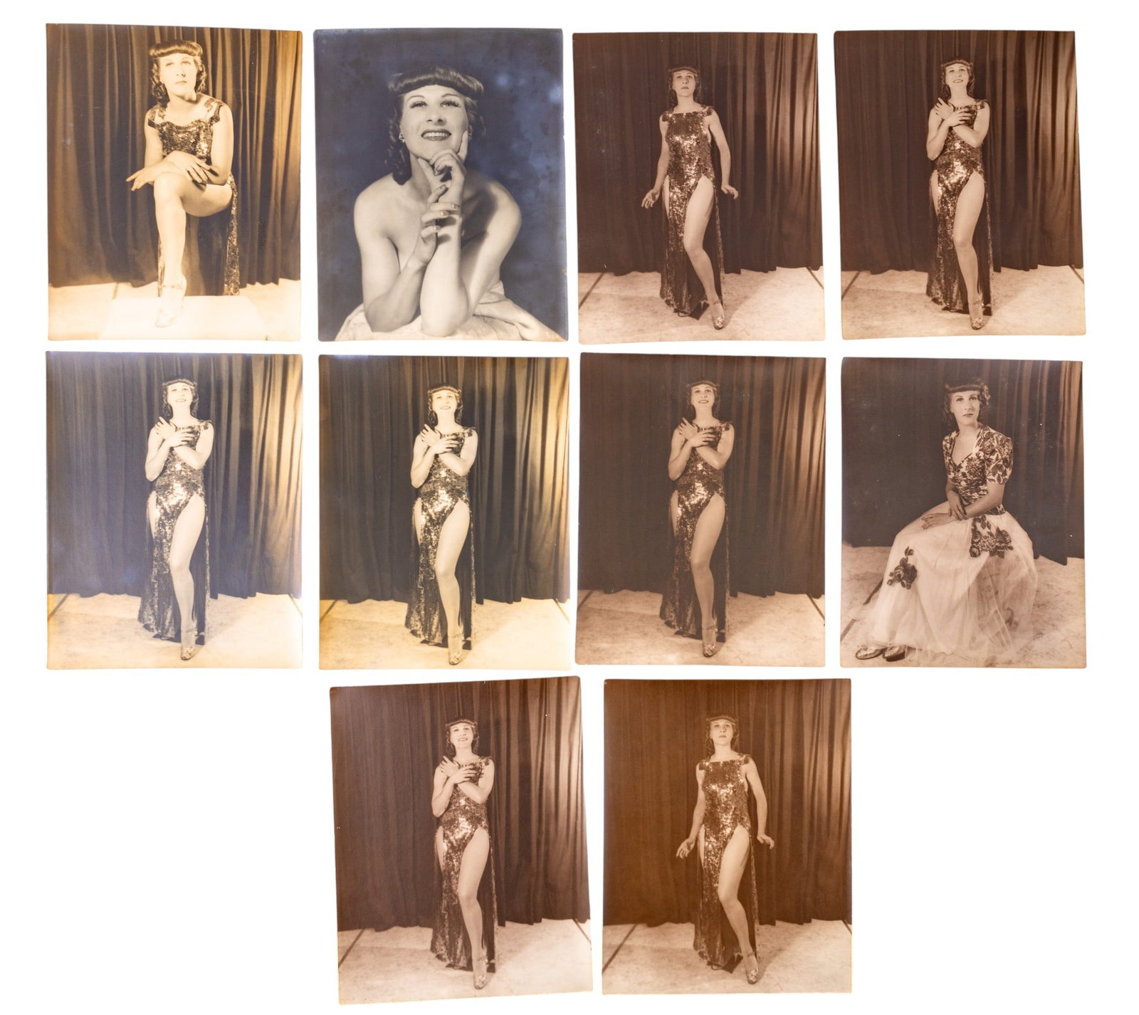 B&W Photography, "Expressions" Photos by Hecker: A collection of 10 black and white photos titled "Expressions"by Hecker. Circa 1950's to 1960's.