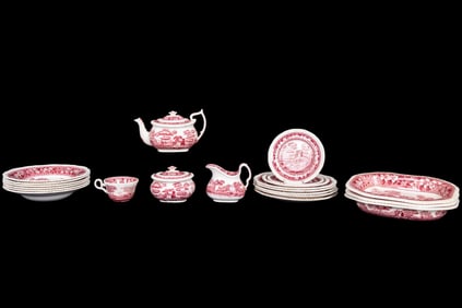 Copeland "Spodes Tower" Partial Dinner Service