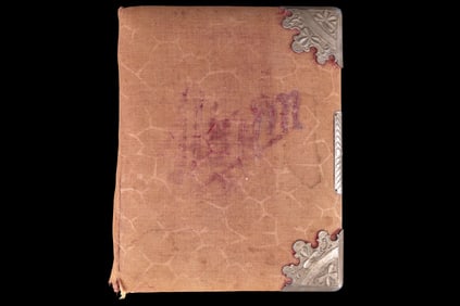 19th C Photo Album, Photos, and Glass Plate