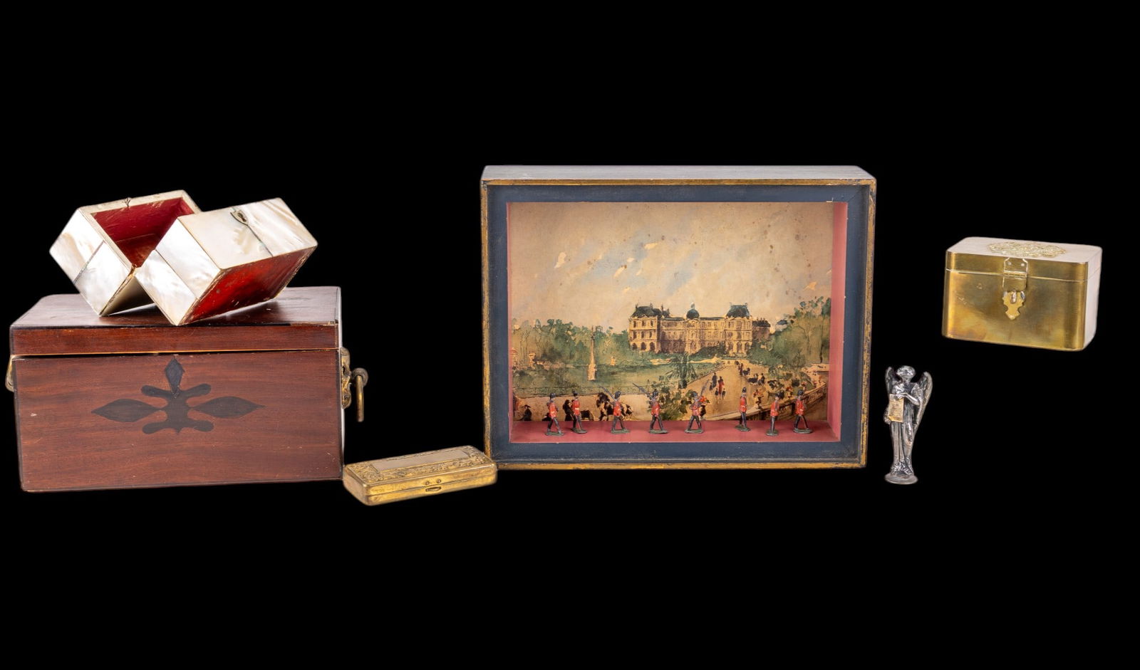19C Continental Boxes, Later Shadow Box (1 of 20)