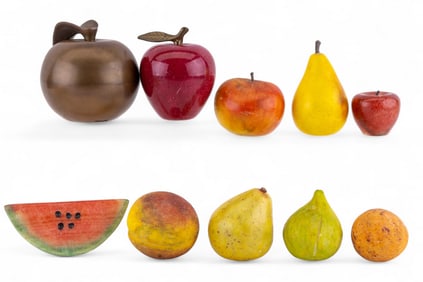 Decorative Fruit of Stone, Brass