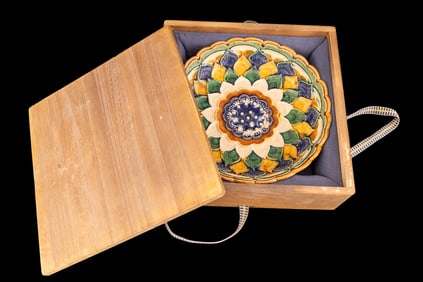 Fine Sancai Chinese Porcelain Bowl