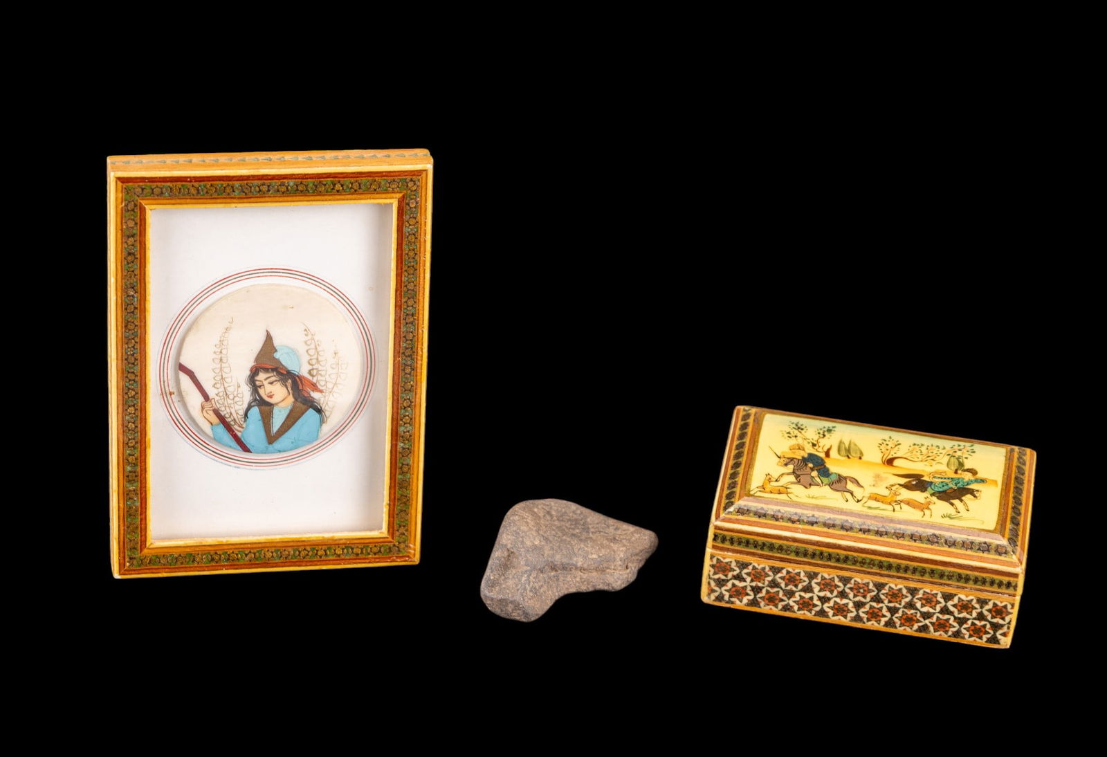 Asian Decorative Items and Fossil (1 of 12)