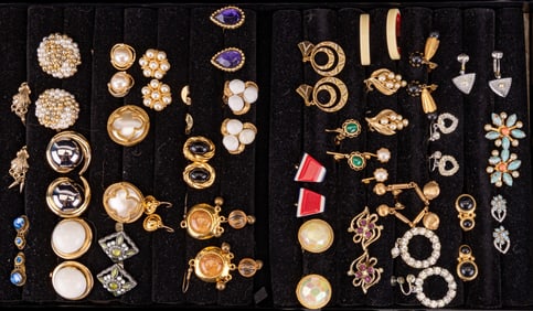 Vintage Costume Earrings