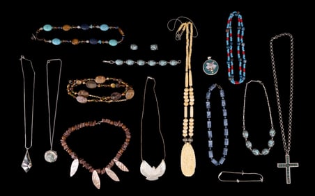 Natural and Faux Costume Necklaces