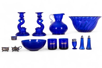 Cobalt Glass Collection