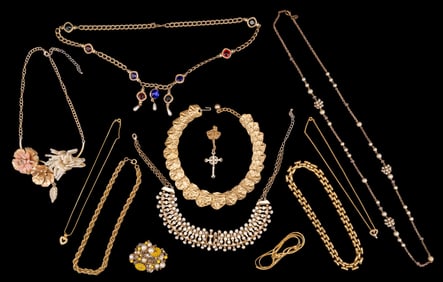 Vintage Gold-Tone Necklaces
