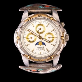 Armitron Wristwatch w/ Navajo Sterling