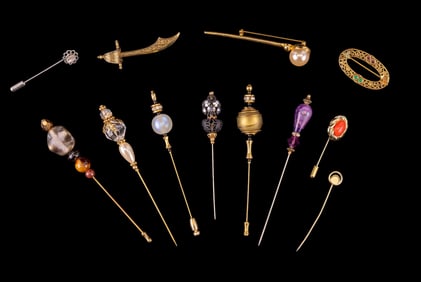 Vintage Stick Pins, Brooches