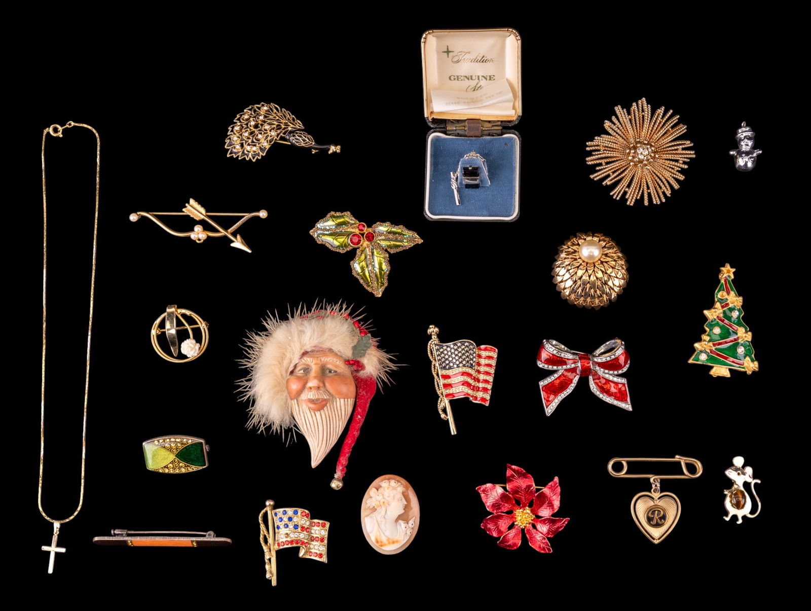 Jewelry w/ Brooches, Figural, Napier, Monet (1 of 17)