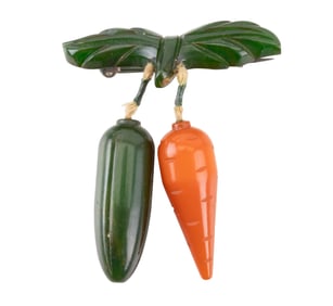 Bakelite Vegetable Pin