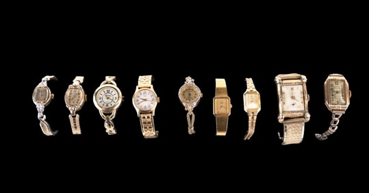 Gold Tone Ladies Watches