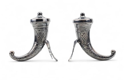 Sterling Silver Salt and Pepper Shakers
