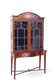 Period American Unusual Form 2-Part Secretary