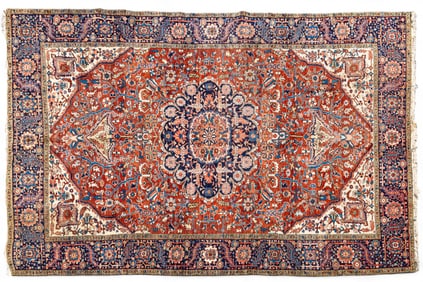 Antique Heriz Carpet ~11.25'L