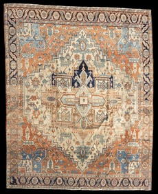 Serapi Persian Rug ~8' x 9'