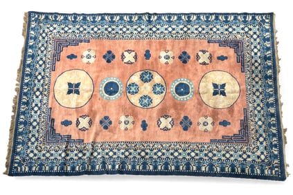 Chinese Art Deco Rug ~6'x9'