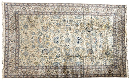 Large Kashan Persian Rug