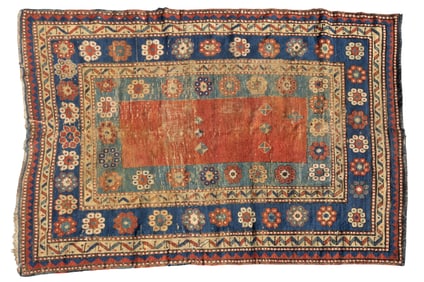 Antique Persian Floral Rug