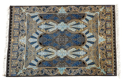 Silk Handmade Wall Hanging Rug