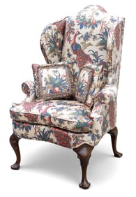 Queen Anne Wing Chair