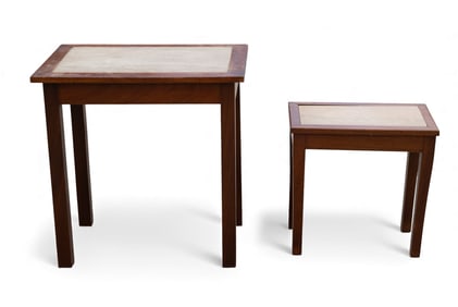Cherry Nesting Tables (2 pcs)