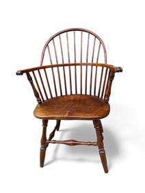 Pennsylvania Bow Back Windsor Style Armchair