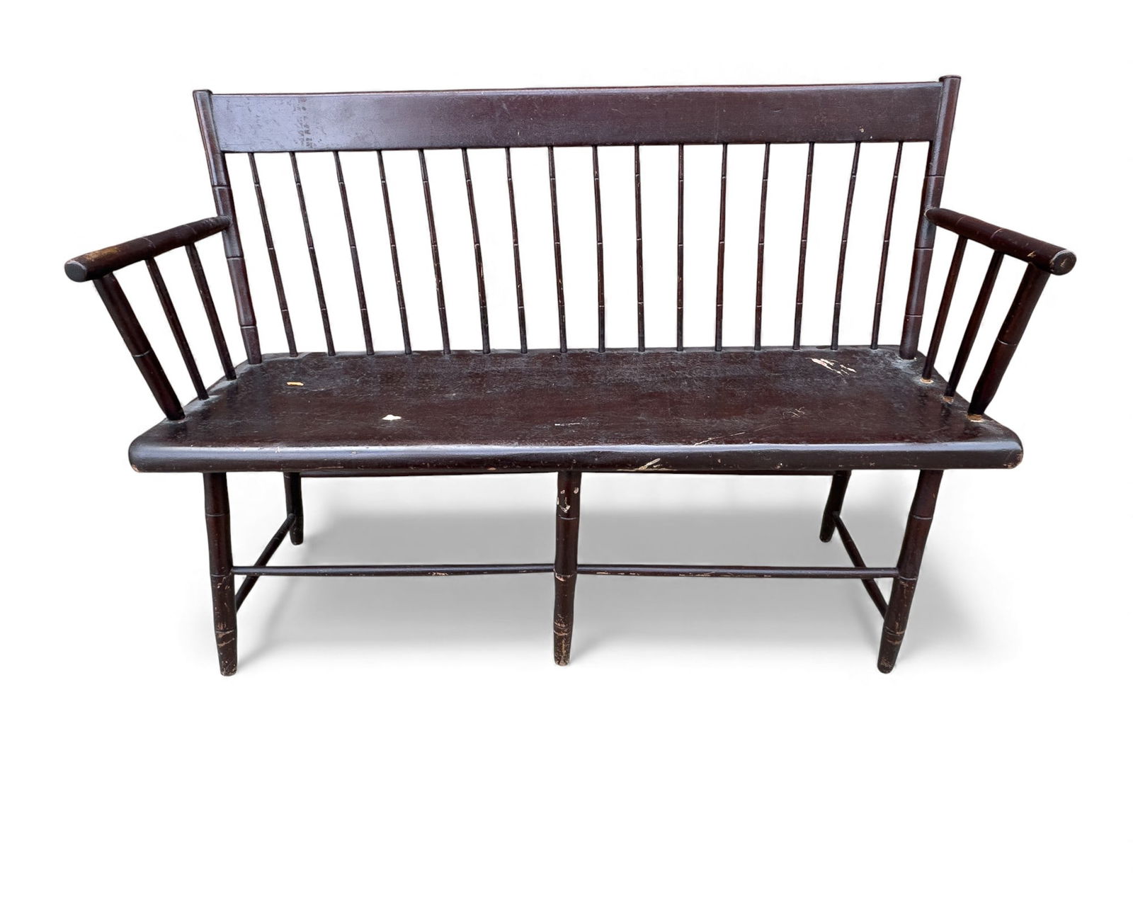 Pennsylvania Bamboo Windsor Settee (1 of 6)