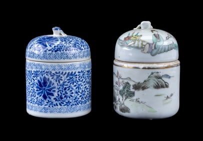 Chinese Porcelain Covered Jars