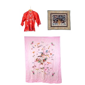 Vintage Chinese Silk Textiles