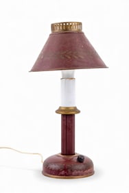 Petite French Empire Style Bouillotte Desk Lamp