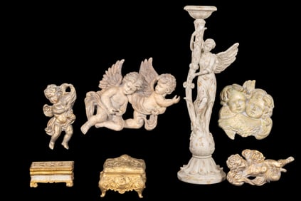 Cherub and Angel Decor and Jewelry Caskets