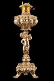 Gilt Bronze Table Lamp