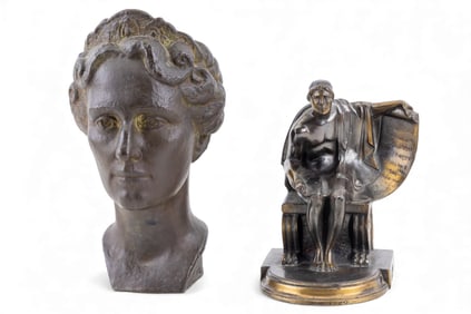 Antique Cast Bronze Statuettes