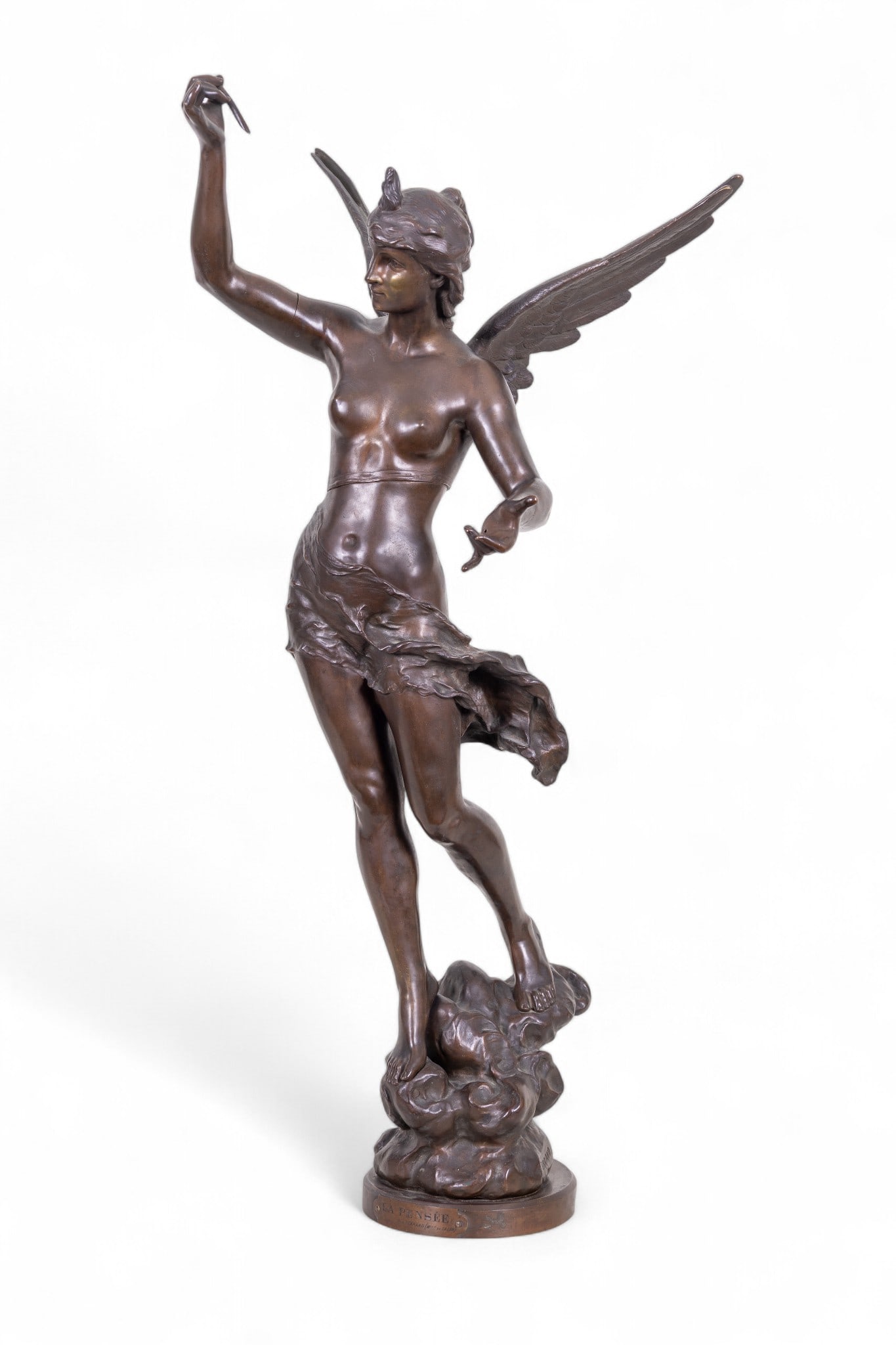 Large Bronze, La Pensee by Ferrand (1 of 11)