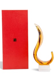 CIP Swooping Crystal Statuette