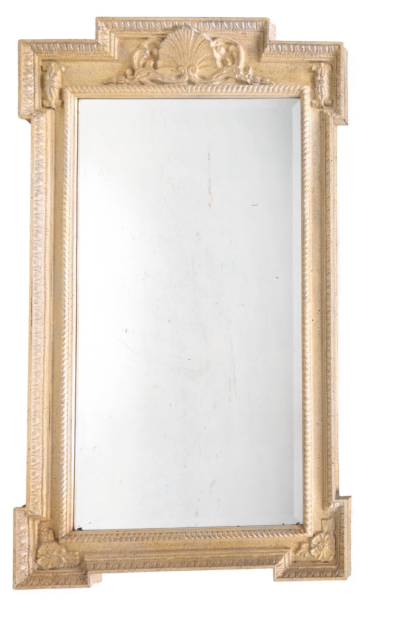 Antique-Style Shell Wall Mirror (1 of 5)