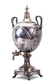 Victorian Silver Plate Samovar